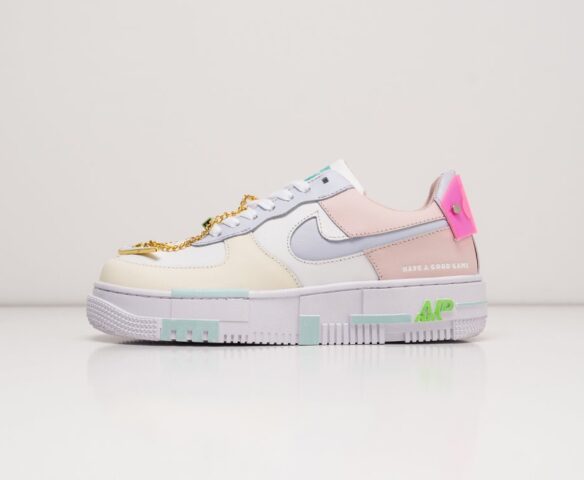 Nike Air Force 1 Pixel Low разноцветные. Вид 2