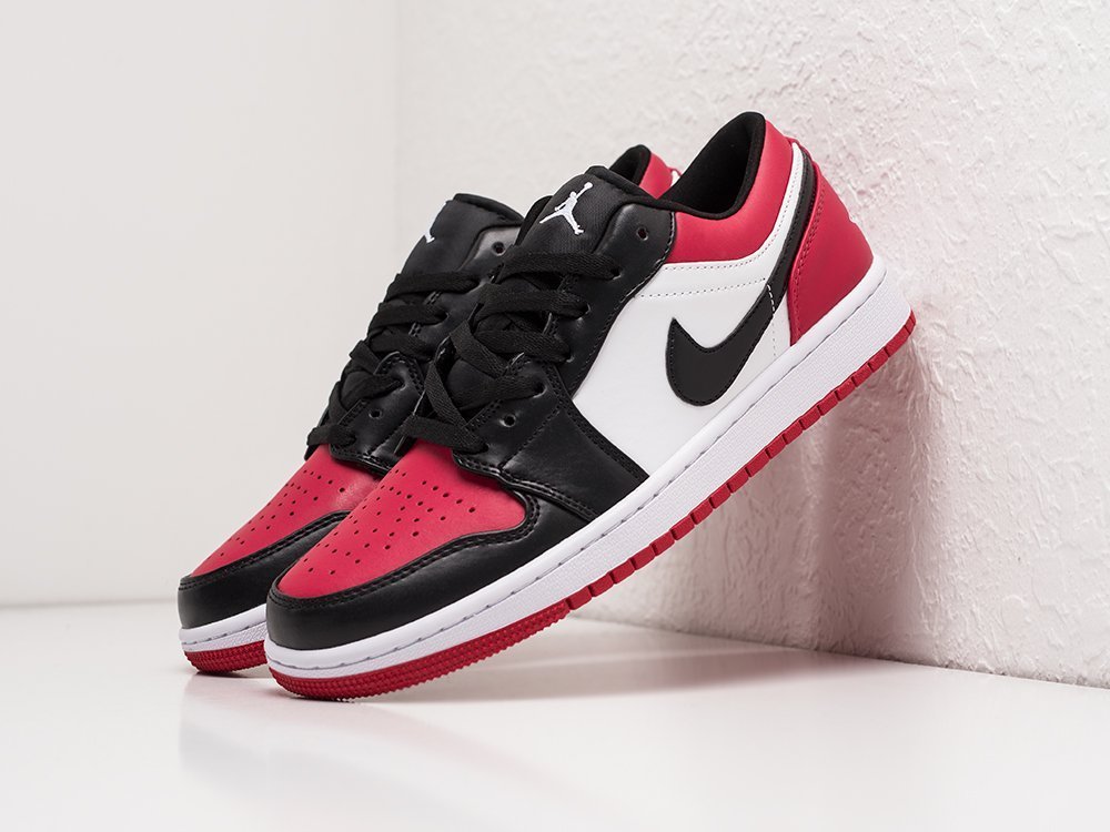 Nike Air Jordan 1 Low black red white KEDRED