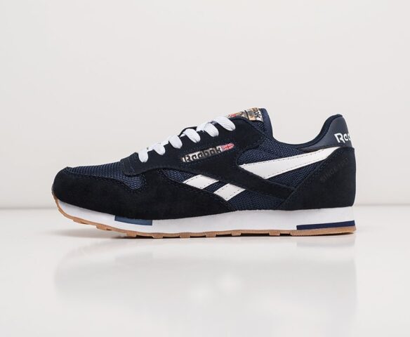 Reebok Classic Leather Utility blue. Вид 2