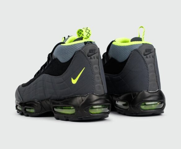 Nike Air Max 95 Sneakerboot Grey Volt. Вид 3