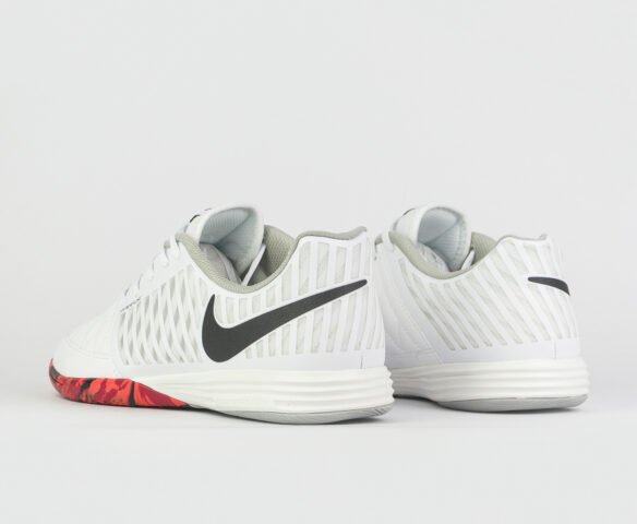 Футзалки Nike Lunar Gato II IC White / Orange. Вид 3