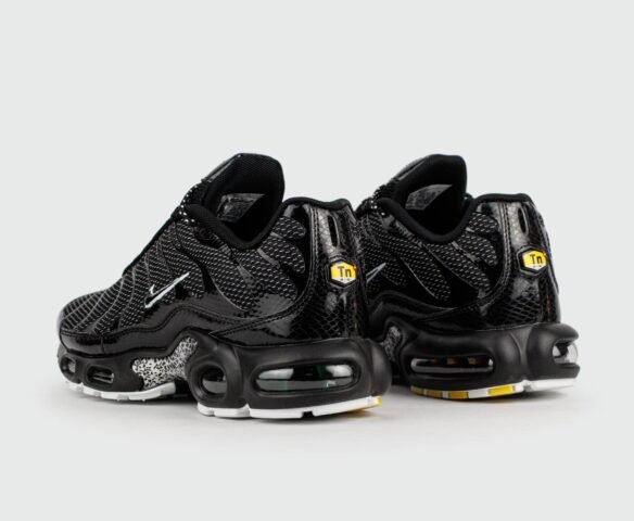 Nike Air Max Plus Tn Black / White Snake. Вид 3